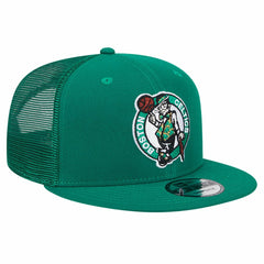 New Era Boston Celtics Meshback 9FIFTY Snapback Hat Kelly Green