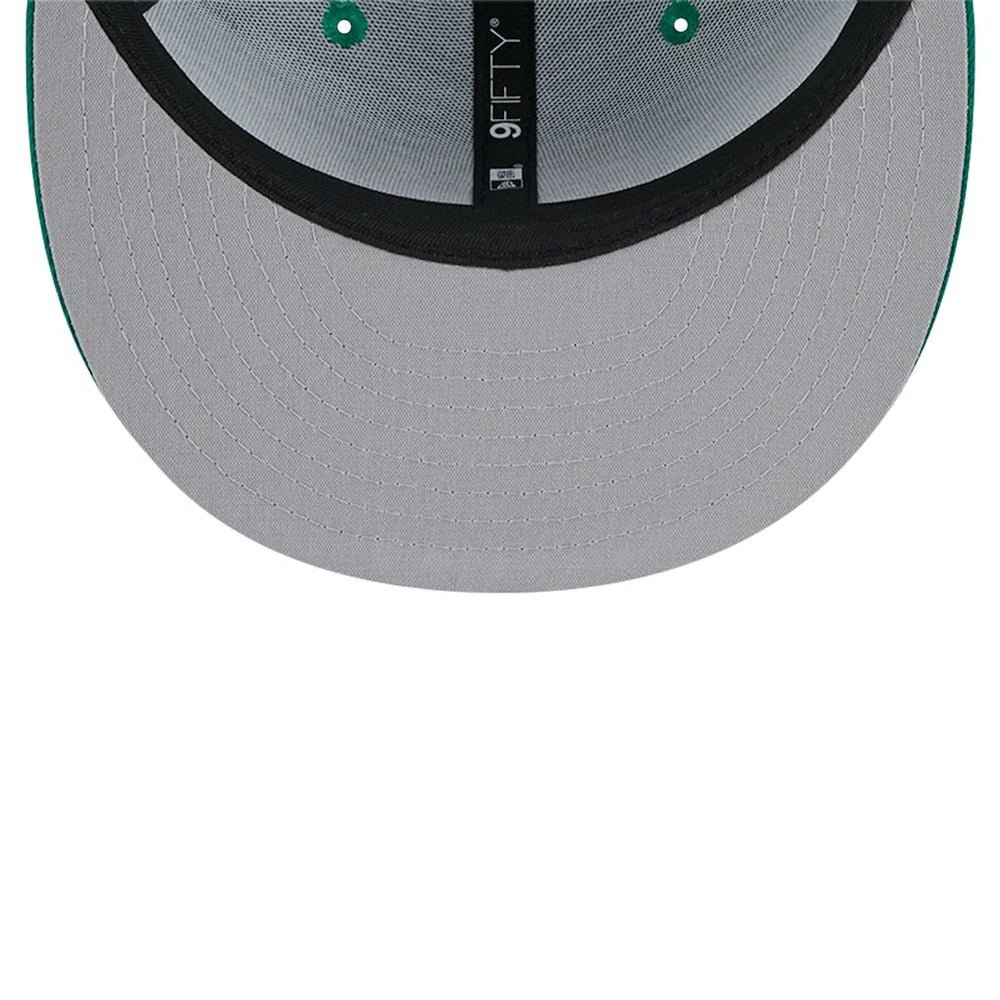 New Era Boston Celtics Meshback 9FIFTY Snapback Hat Kelly Green