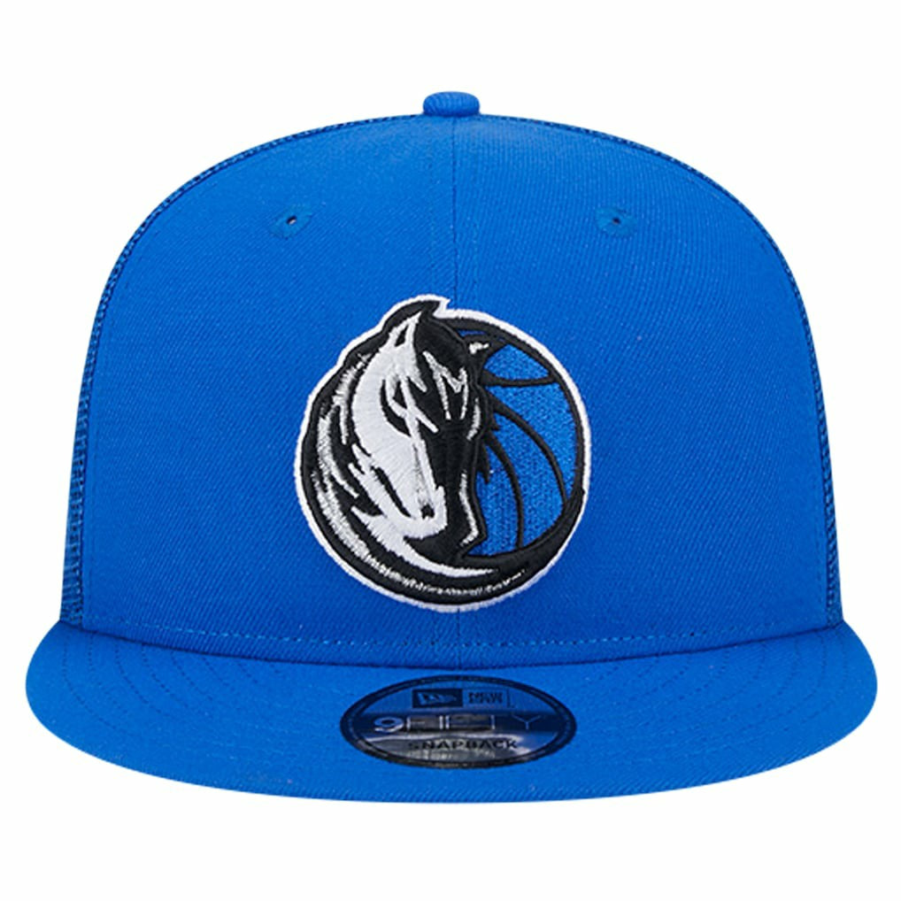 New Era Dallas Mavericks Meshback 9FIFTY Snapback Hat Royal