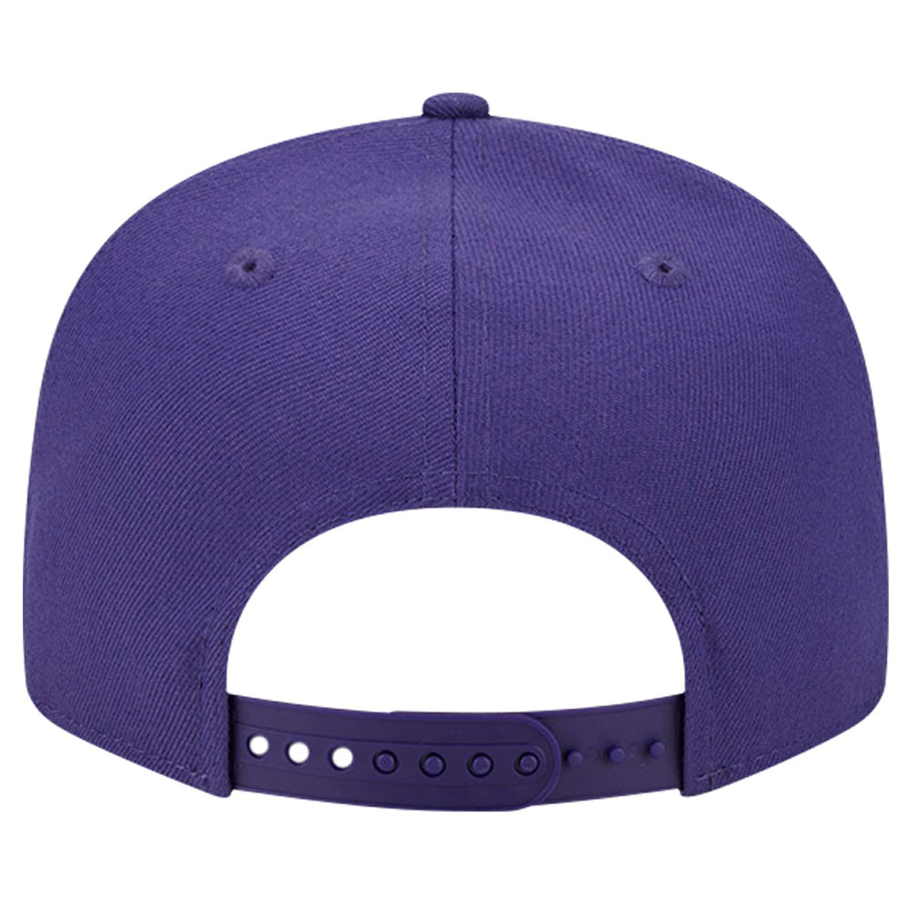 New Era Phoenix Suns Script Side Patch 9FIFTY Snapback Hat Purple