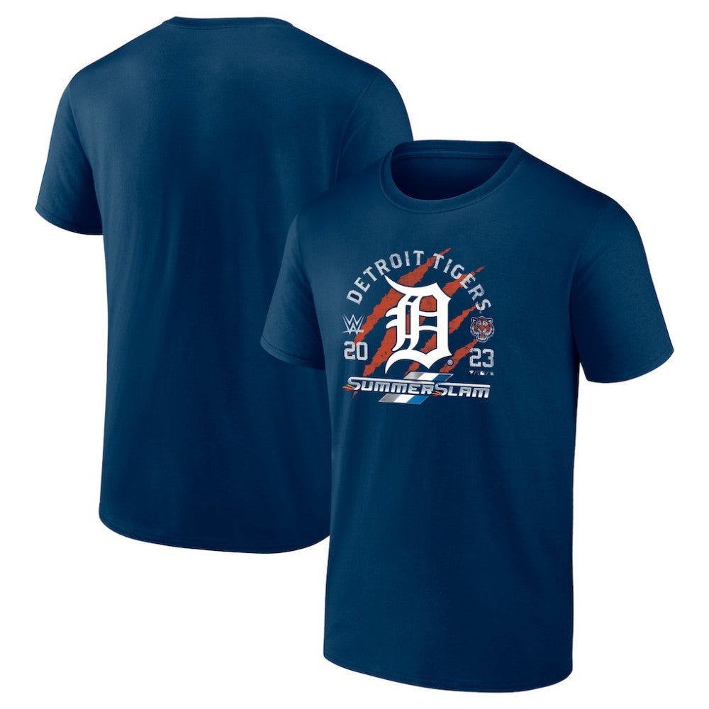 Fanatics Detroit Tigers X 2023 SummerSlam T-Shirt Online