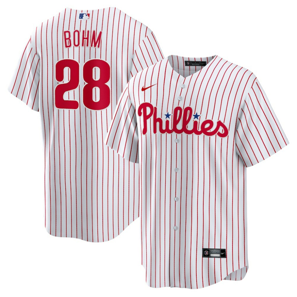 Alec Bohm Philadelphia Phillies Nike Replica Player Jersey Sale
