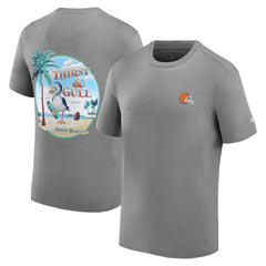 Cleveland Browns Thirst & Gull T-Shirt - Gray - Tommy Bahama