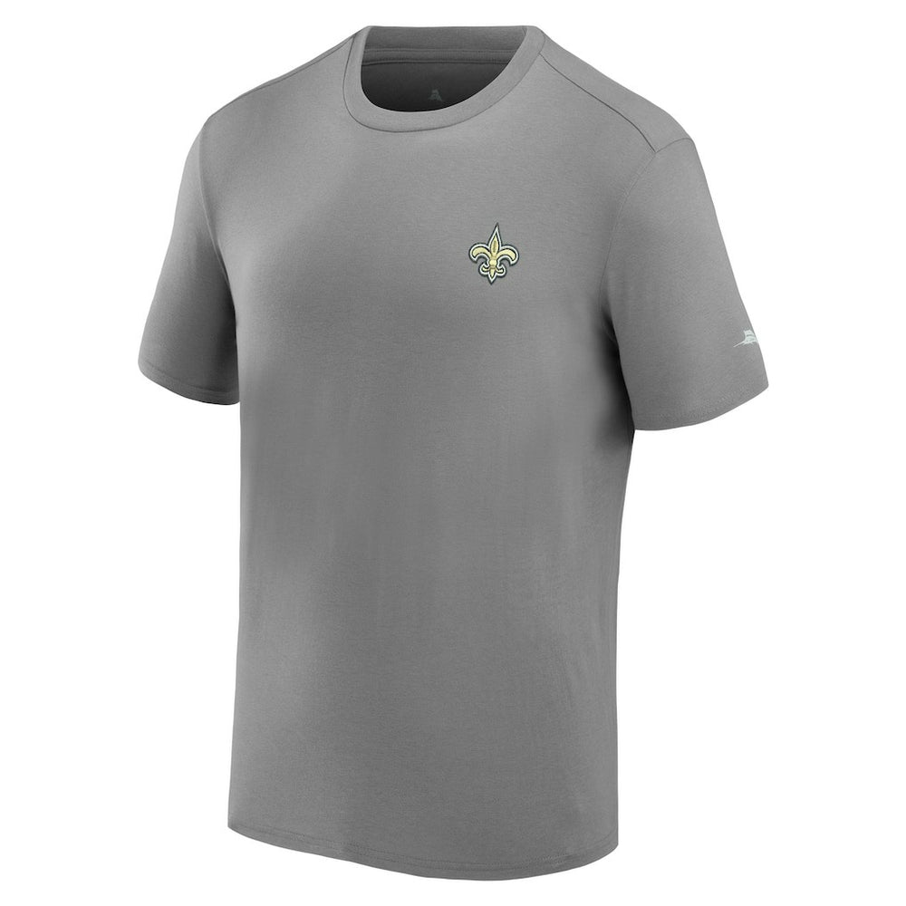 New Orleans Saints Thirst & Gull T-Shirt - Gray - Tommy Bahama