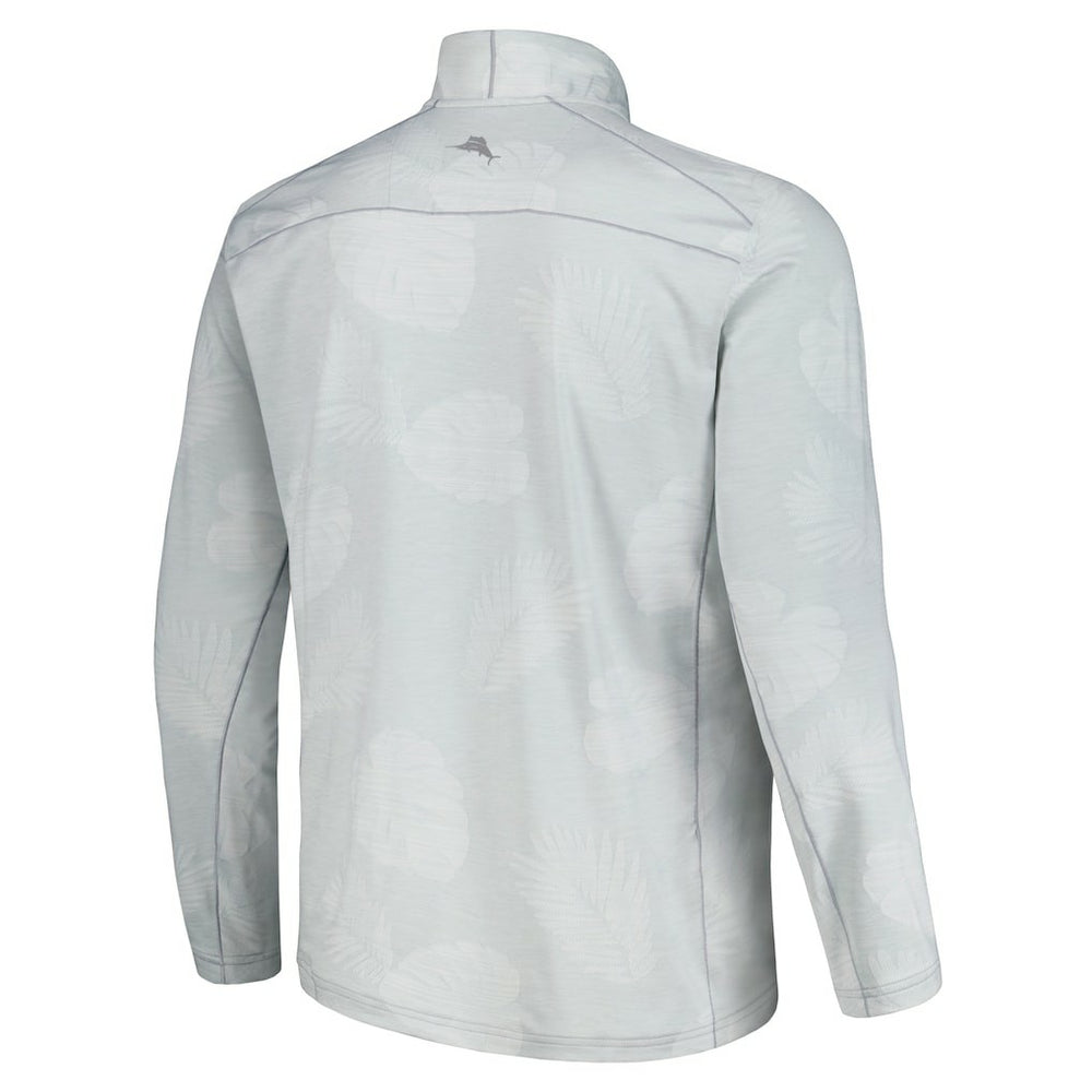 Dallas Cowboys Delray Frond IslandZone Half-Zip Sweatshirt - Gray - Tommy Bahama