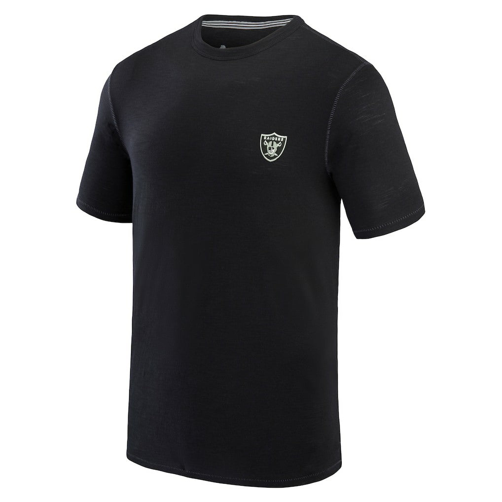 Las Vegas Raiders Bali Beach T-Shirt - Black - Tommy Bahama