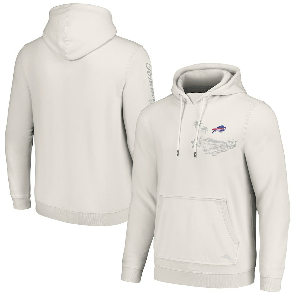 Buffalo Bills Home Game Pullover Hoodie - White - Tommy Bahama
