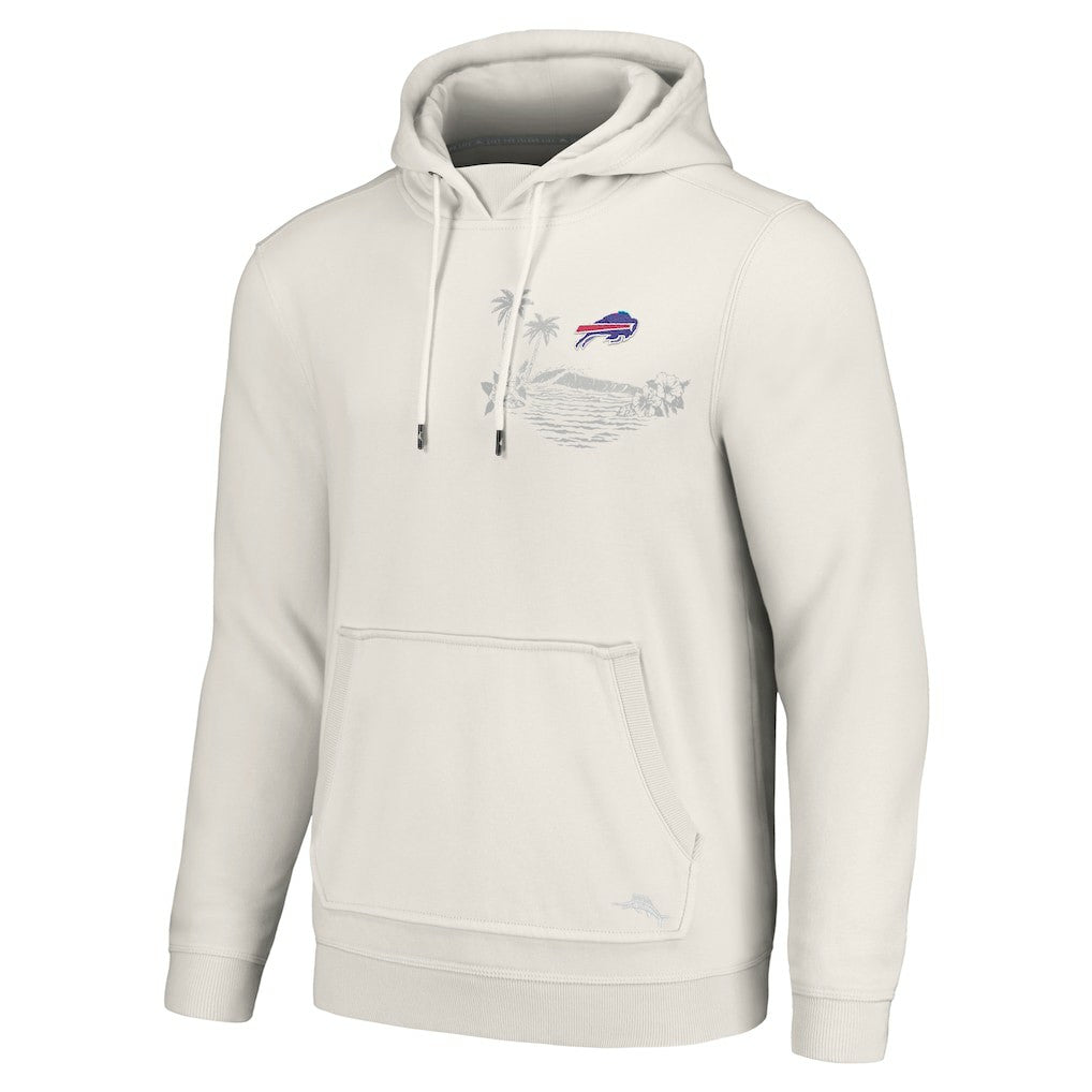 Buffalo Bills Home Game Pullover Hoodie - White - Tommy Bahama