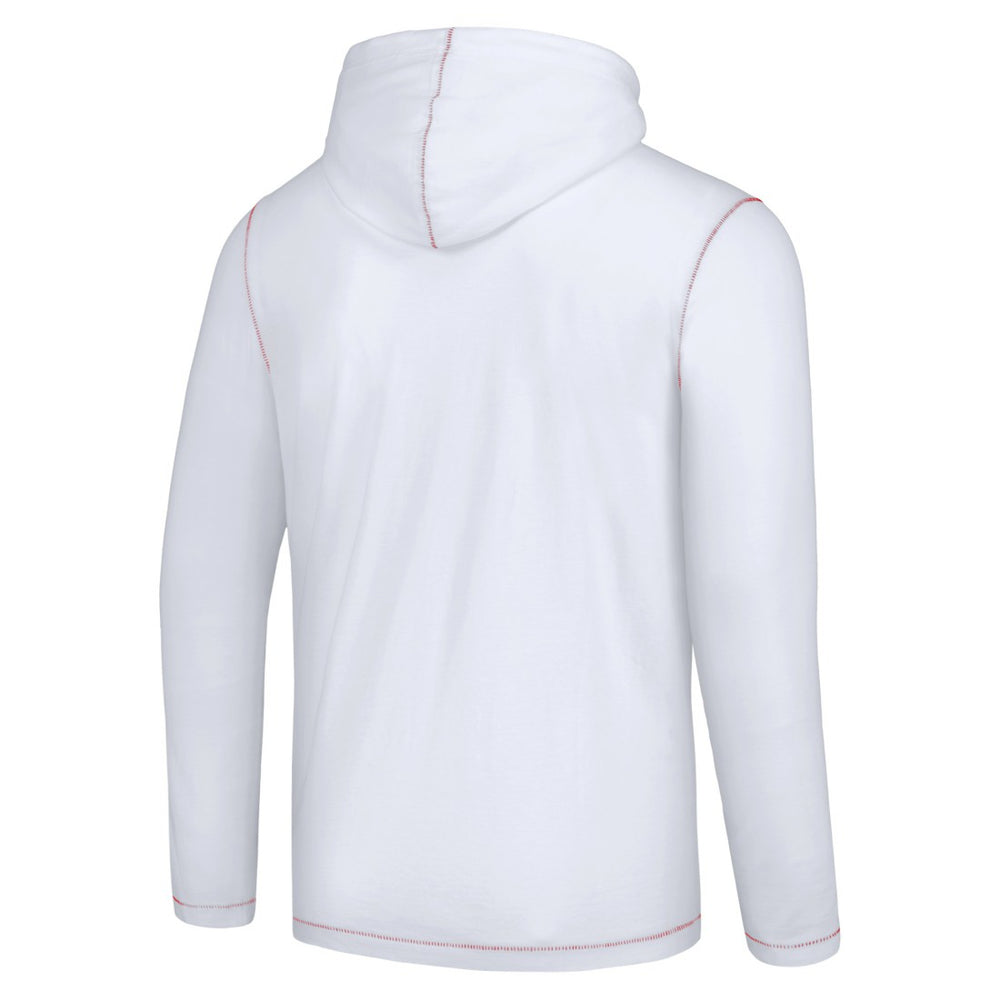 Tampa Bay Buccaneers Graffiti Touchdown Pullover Hoodie - White - Tommy Bahama