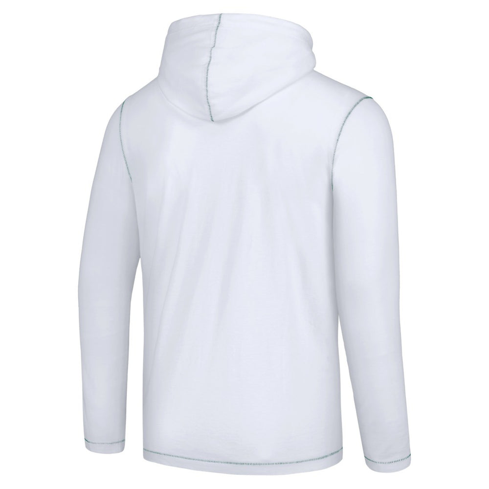 Green Bay Packers Graffiti Touchdown Pullover Hoodie - White - Tommy Bahama