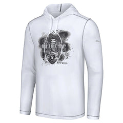 Las Vegas Raiders Graffiti Touchdown Pullover Hoodie - White - Tommy Bahama