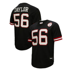 Lawrence Taylor New York Giants Retired Player Name & Number Mesh Top - Black - Mitchell & Ness