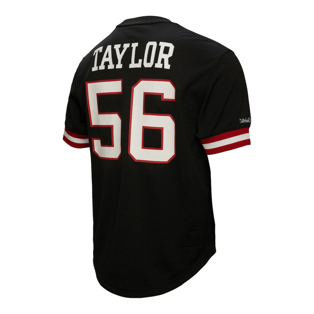 Lawrence Taylor New York Giants Retired Player Name & Number Mesh Top - Black - Mitchell & Ness