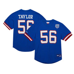 Lawrence Taylor New York Giants Retired Player Name & Number Mesh Top - Royal - Mitchell & Ness