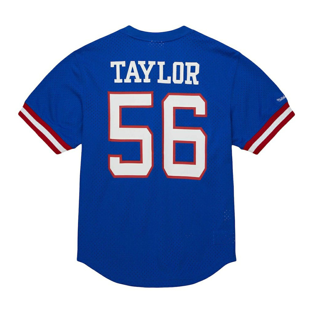 Lawrence Taylor New York Giants Retired Player Name & Number Mesh Top - Royal - Mitchell & Ness
