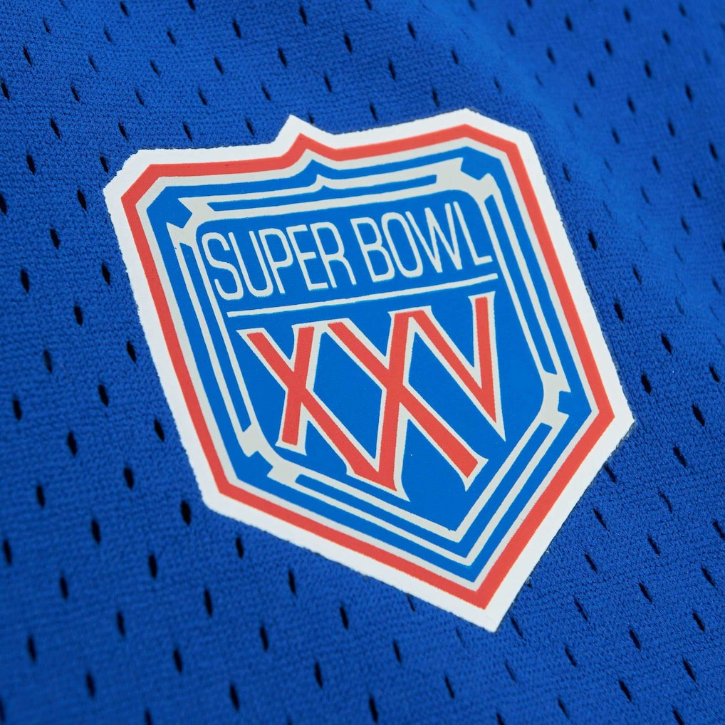 Lawrence Taylor New York Giants Retired Player Name & Number Mesh Top - Royal - Mitchell & Ness