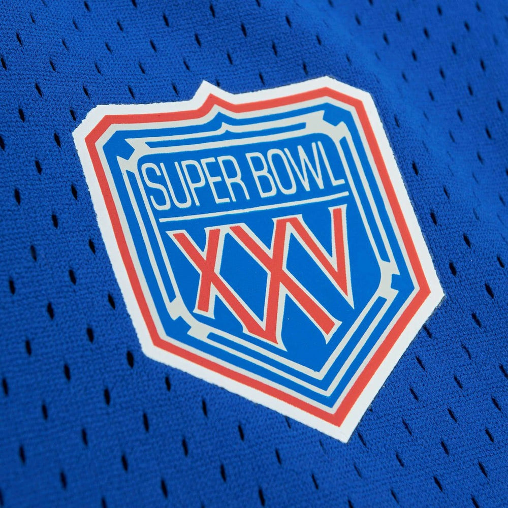 Lawrence Taylor New York Giants Retired Player Name & Number Mesh Top - Royal - Mitchell & Ness