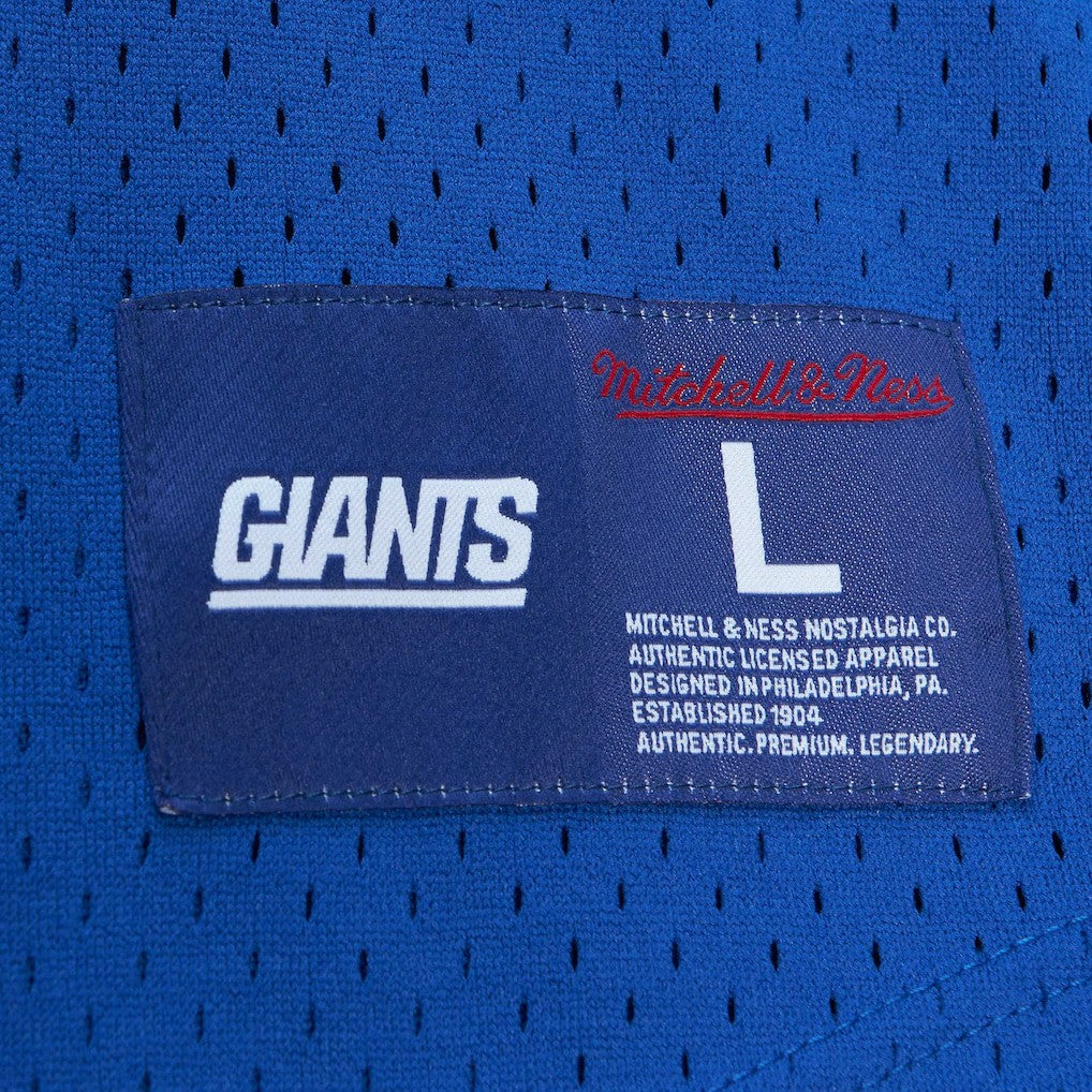 Lawrence Taylor New York Giants Retired Player Name & Number Mesh Top - Royal - Mitchell & Ness