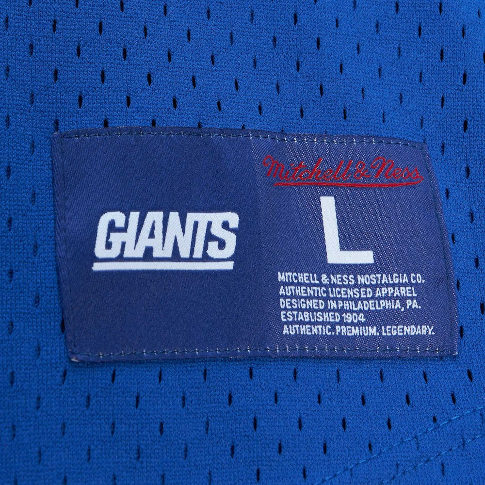 Lawrence Taylor New York Giants Retired Player Name & Number Mesh Top - Royal - Mitchell & Ness