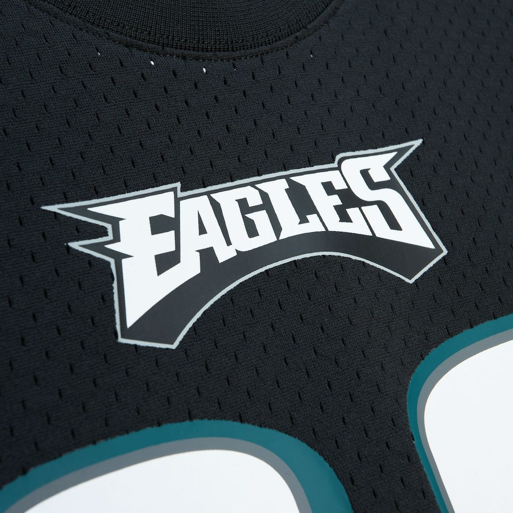Brian Dawkins Philadelphia Eagles Retired Player Name & Number Mesh Top - Black - Mitchell & Ness
