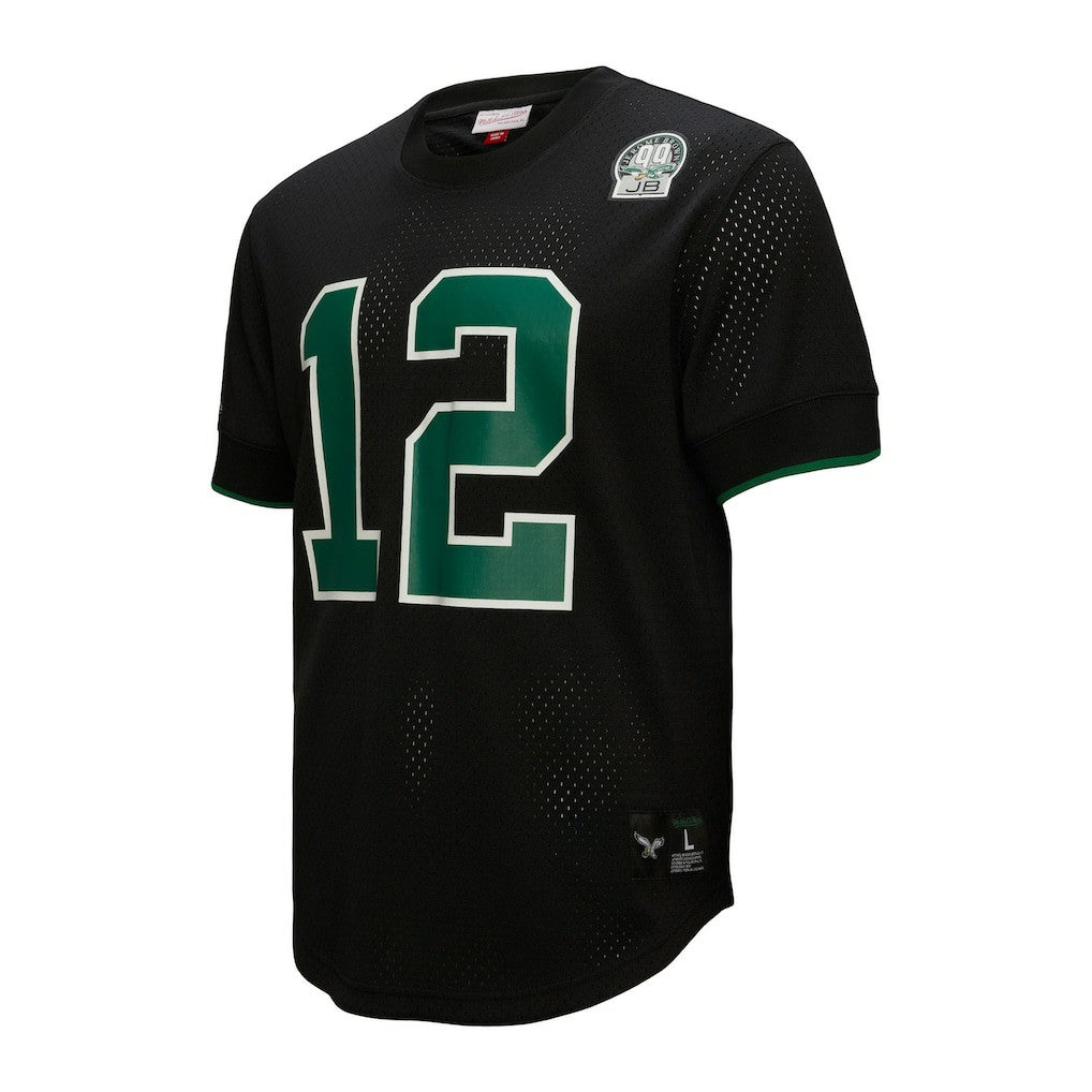 Randall Cunningham Philadelphia Eagles Retired Player Name & Number Mesh Top - Black - Mitchell & Ness