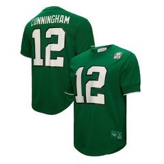 Randall Cunningham Philadelphia Eagles Retired Player Name & Number Mesh Top - Kelly Green - Mitchell & Ness