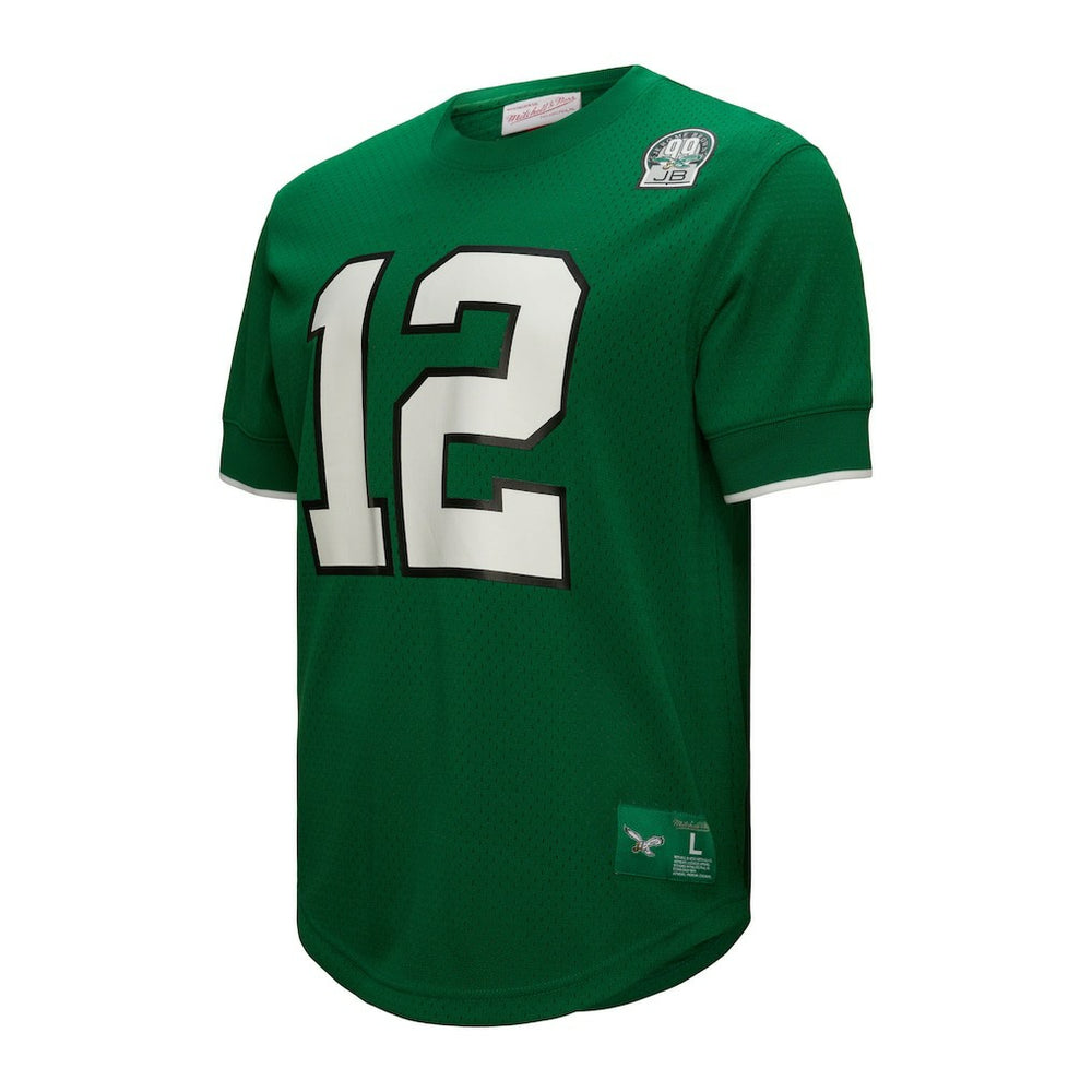 Randall Cunningham Philadelphia Eagles Retired Player Name & Number Mesh Top - Kelly Green - Mitchell & Ness
