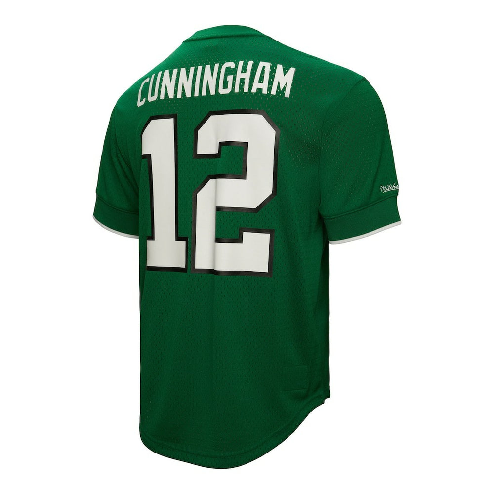 Randall Cunningham Philadelphia Eagles Retired Player Name & Number Mesh Top - Kelly Green - Mitchell & Ness