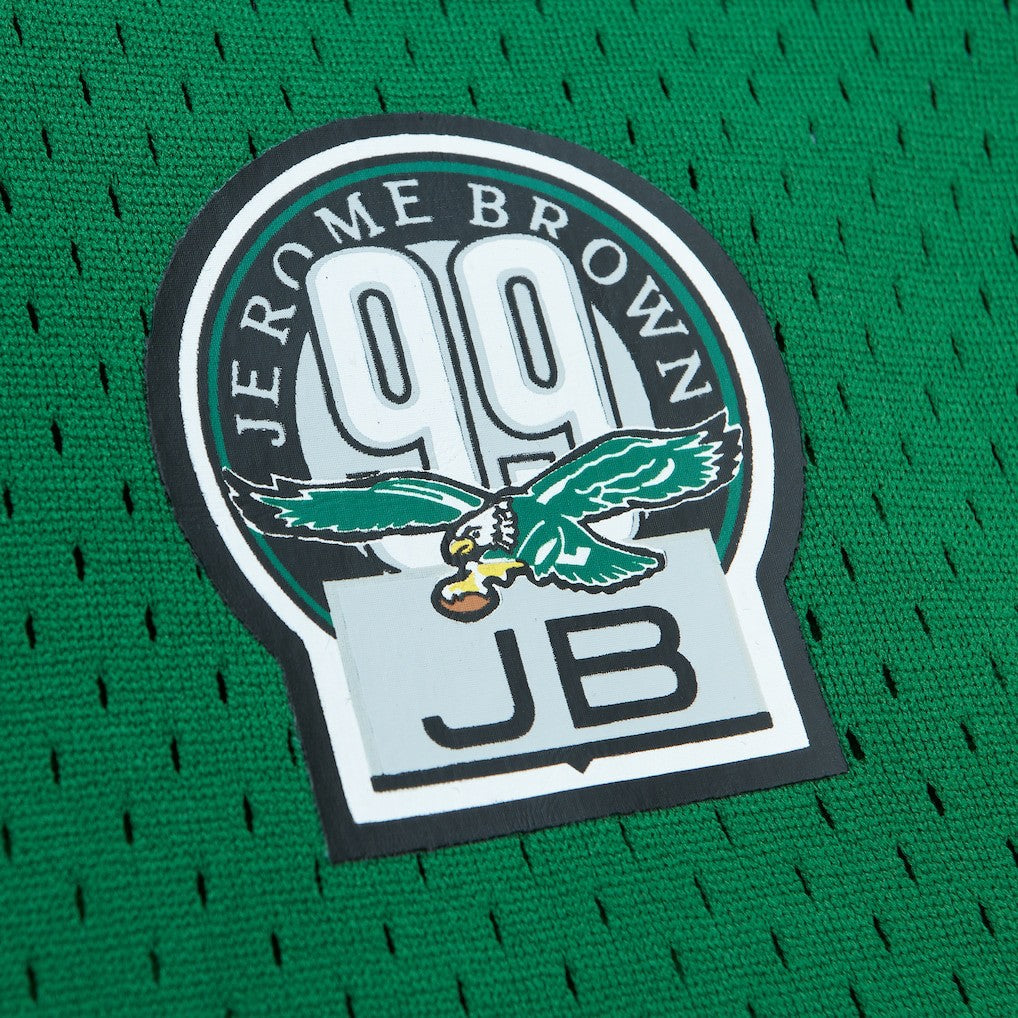 Randall Cunningham Philadelphia Eagles Retired Player Name & Number Mesh Top - Kelly Green - Mitchell & Ness