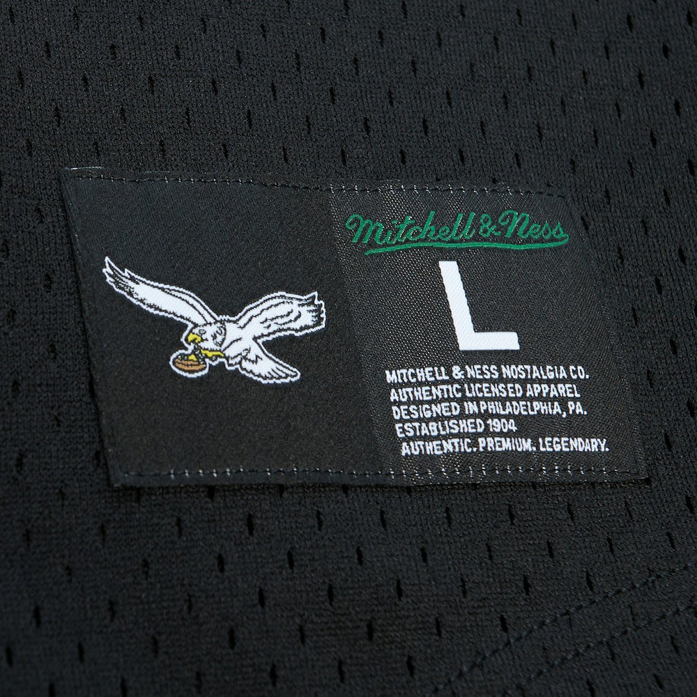 Reggie White Philadelphia Eagles Retired Player Name & Number Mesh Top - Black - Mitchell & Ness
