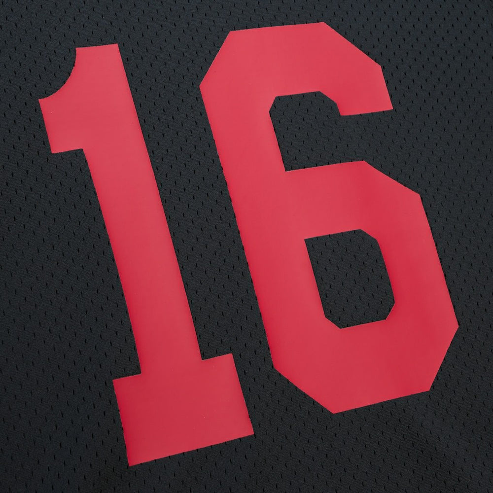 Joe Montana San Francisco 49ers Retired Player Name & Number Mesh Top - Black - Mitchell & Ness