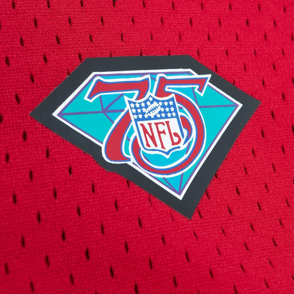 Jerry Rice San Francisco 49ers Retired Player Name & Number Mesh Top - Scarlet - Mitchell & Ness