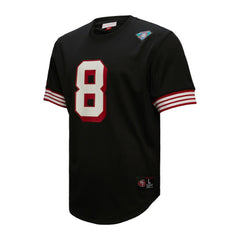 Steve Young San Francisco 49ers Retired Player Name & Number Mesh Top - Black - Mitchell & Ness