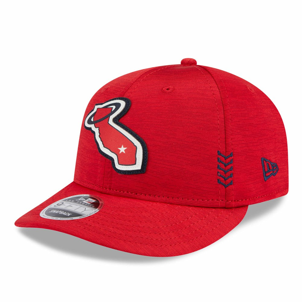 Los Angeles Angels New Era 2024 Clubhouse Low Profile 9FIFTY Snapback Hat Outlet