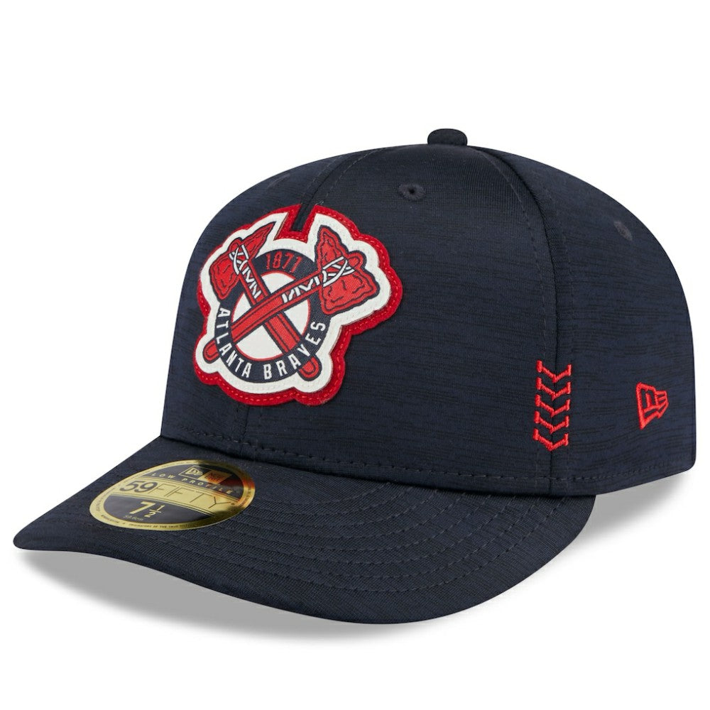 Atlanta Braves New Era 2024 Clubhouse Low Profile 59FIFTY Fitted Hat for sale