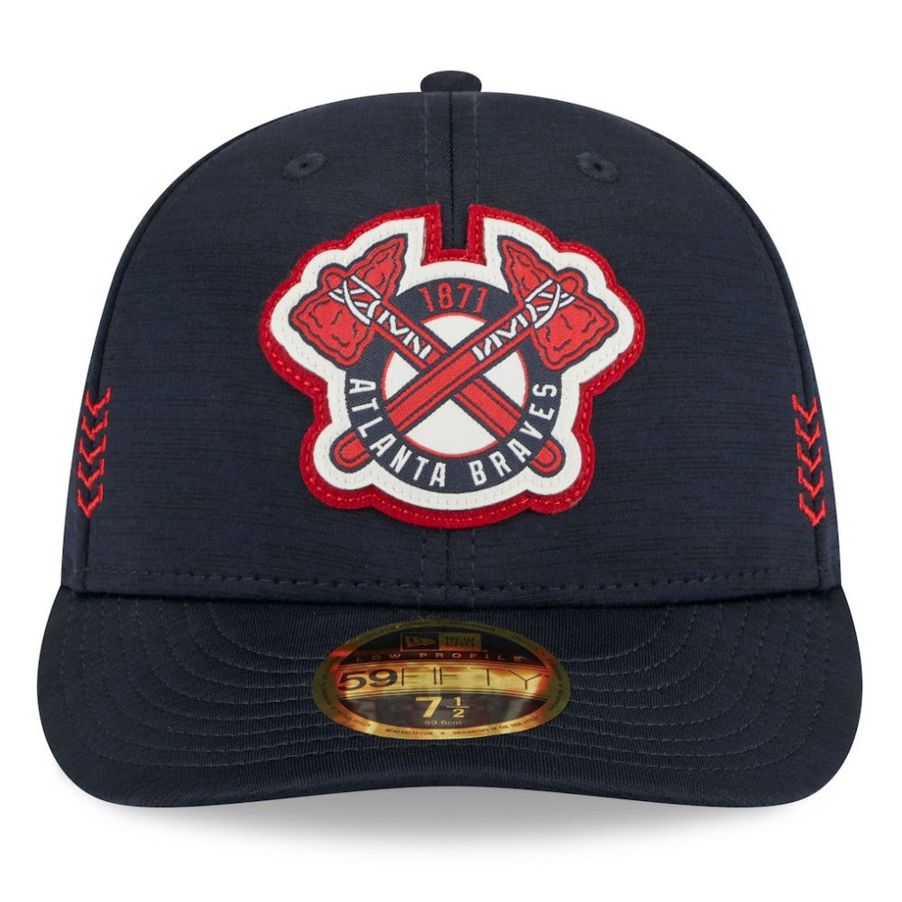 Atlanta Braves New Era 2024 Clubhouse Low Profile 59FIFTY Fitted Hat for sale