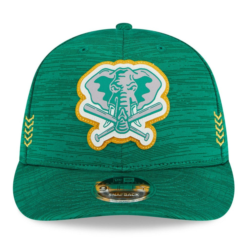 Athletics New Era 2024 Clubhouse Low Profile 9FIFTY Snapback Hat Sale