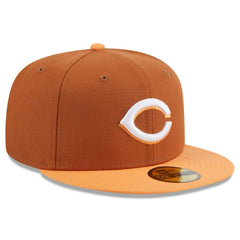 Cincinnati Reds New Era Spring Color Basic Two-Tone 59FIFTY Fitted Hat Outlet