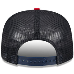 Boston Red Sox New Era Team Foam Front A-Frame Trucker 9FIFTY Snapback Hat Discount