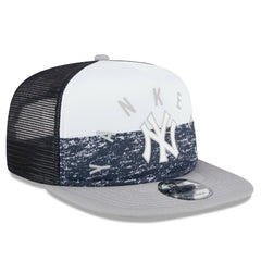New York Yankees New Era Team Foam Front A-Frame Trucker 9FIFTY Snapback Hat Outlet