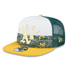 Athletics New Era Team Foam Front A-Frame Trucker 9FIFTY Snapback Hat Online