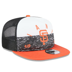 San Francisco Giants New Era Team Foam Front A-Frame Trucker 9FIFTY Snapback Hat Discount