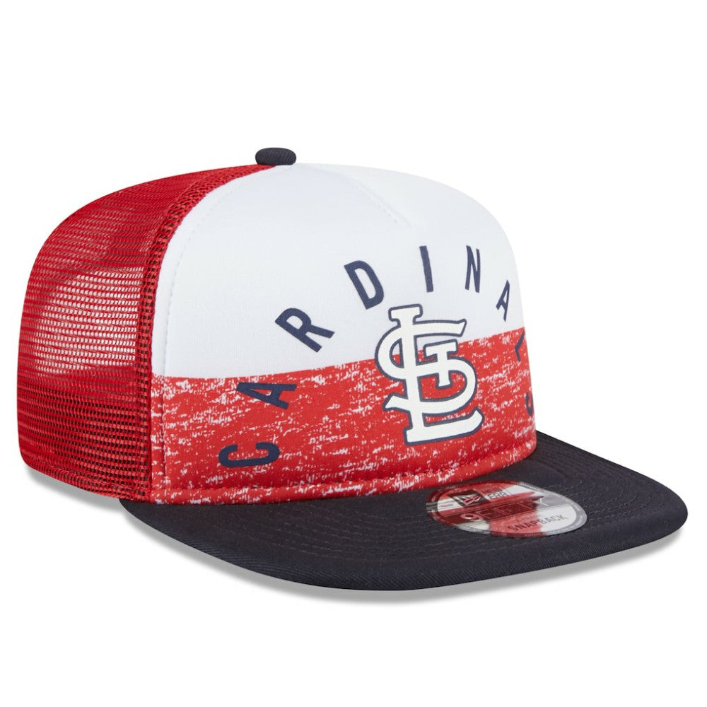 St. Louis Cardinals New Era Team Foam Front A-Frame Trucker 9FIFTY Snapback Hat Online