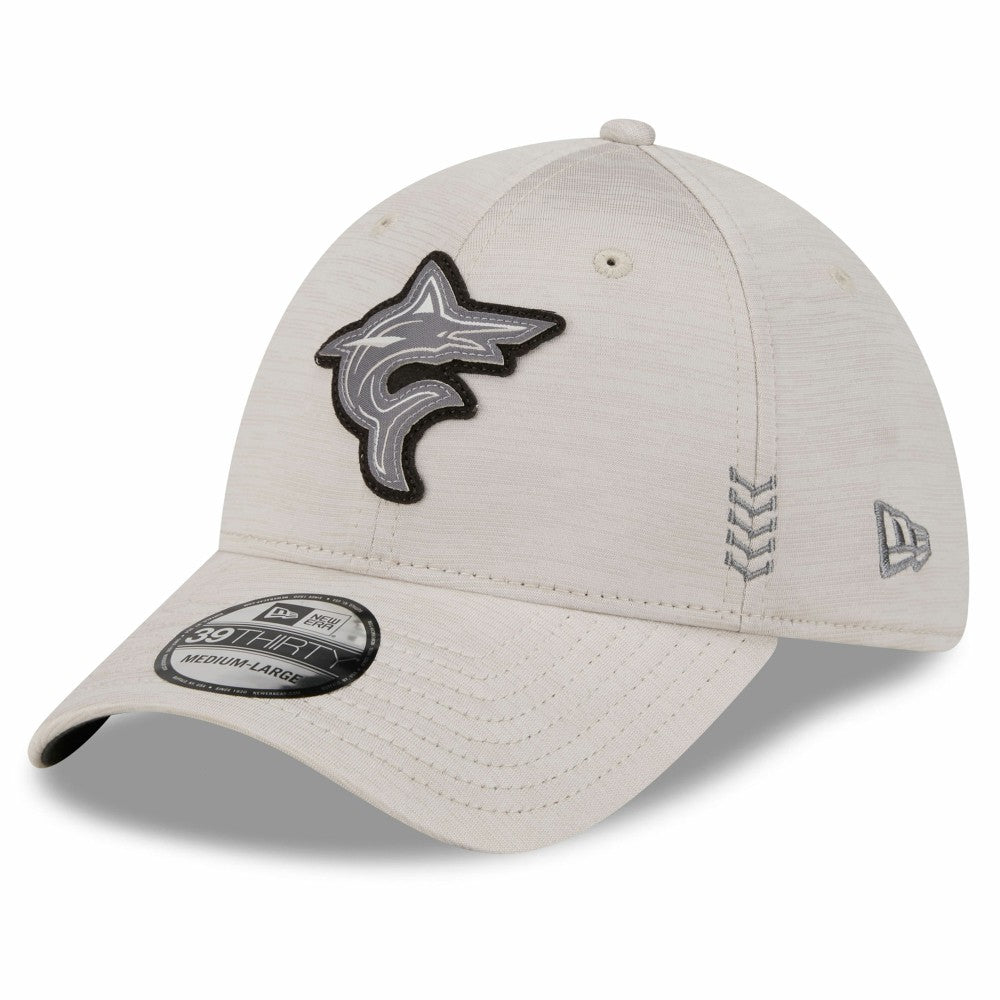 Miami Marlins New Era 2024 Clubhouse 39THIRTY Flex Hat Outlet