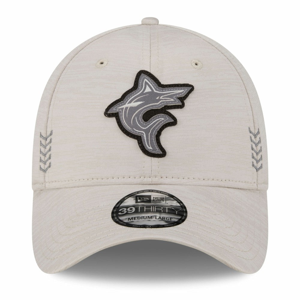 Miami Marlins New Era 2024 Clubhouse 39THIRTY Flex Hat Outlet