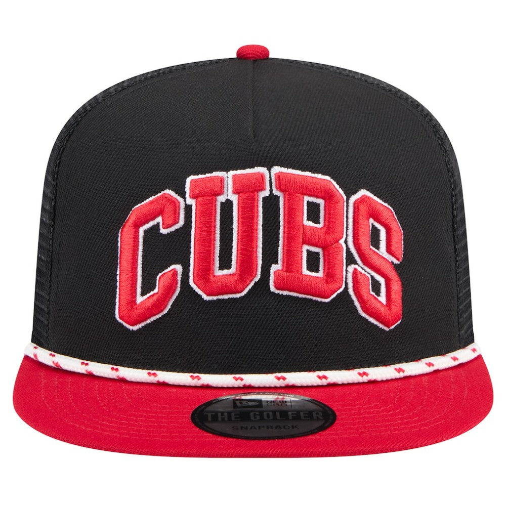 Chicago Cubs New Era Throwback Meshback Golfer Hat Discount