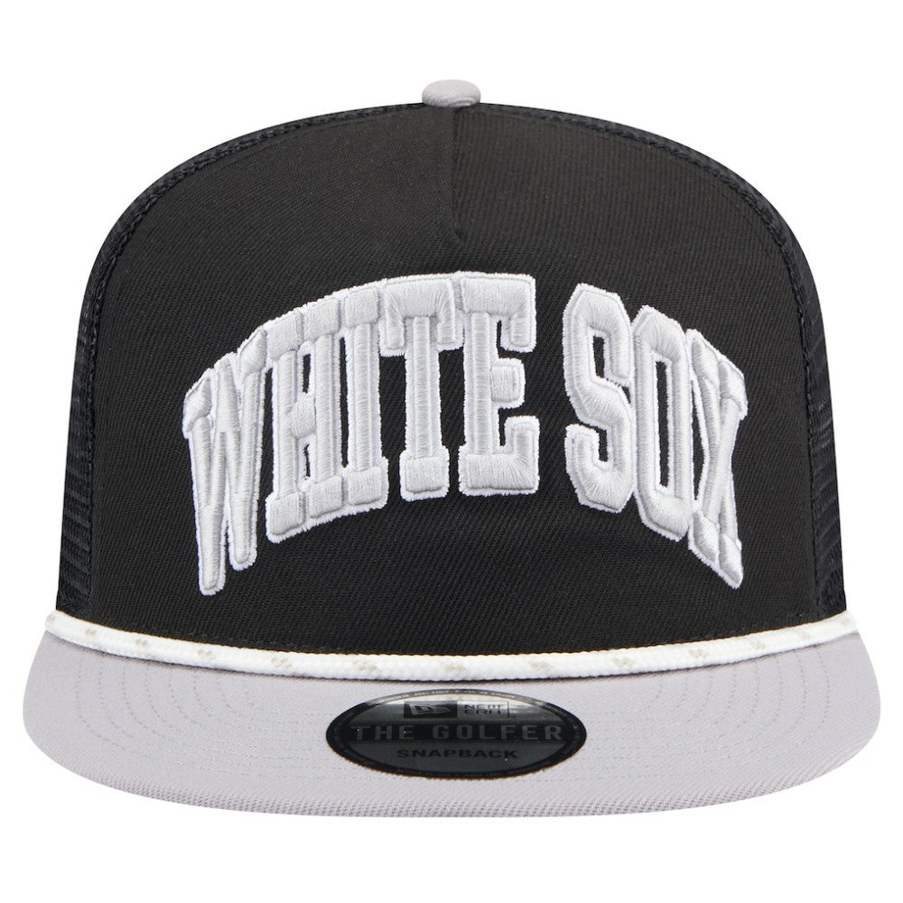 Chicago White Sox New Era Throwback Meshback Golfer Hat Online