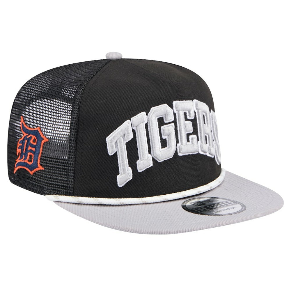 Detroit Tigers New Era Throwback Meshback Golfer Hat for sale