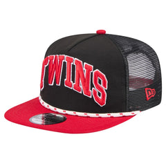 Minnesota Twins New Era Throwback Meshback Golfer Hat for sale
