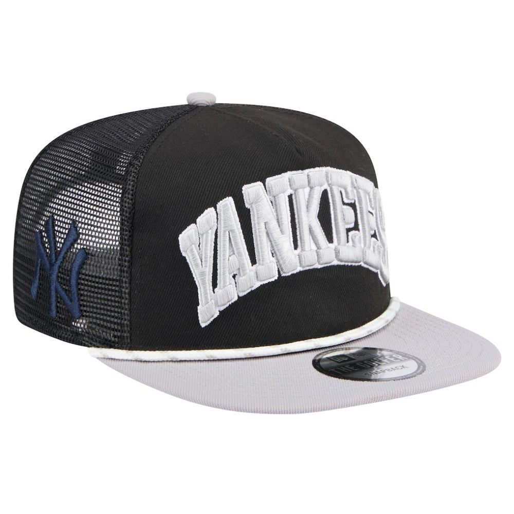 New York Yankees New Era Throwback Meshback Golfer Hat for sale